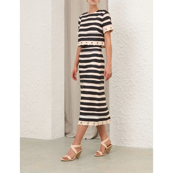 Elevate your elegance in this Zimmermann Skirts   from the 2025 resort wear edit