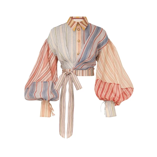 Elevate your elegance in this Zimmermann Tops   from the 2025 resort wear edit