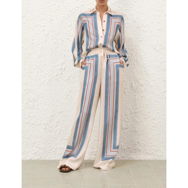 Elevate your elegance in this Zimmermann Tops   from the 2025 resort wear edit