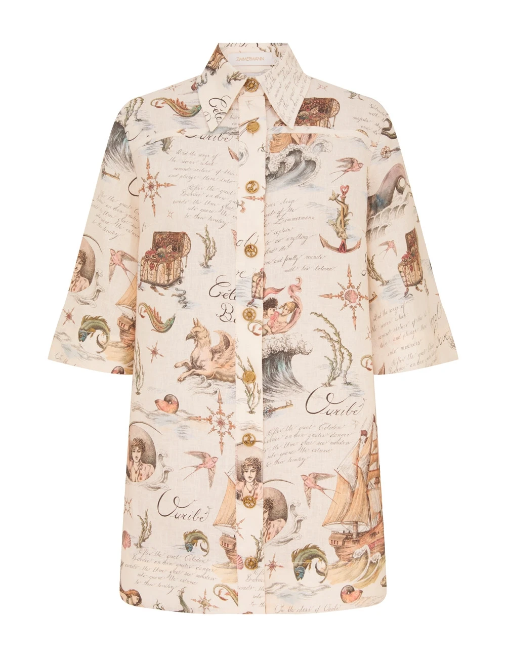 Zimmermann Tunic Dress | Ready to Wear 2025 Collection Luxury Shoes Elevate your elegance in this Zimmermann Dresses from the 2025 resort wear edit