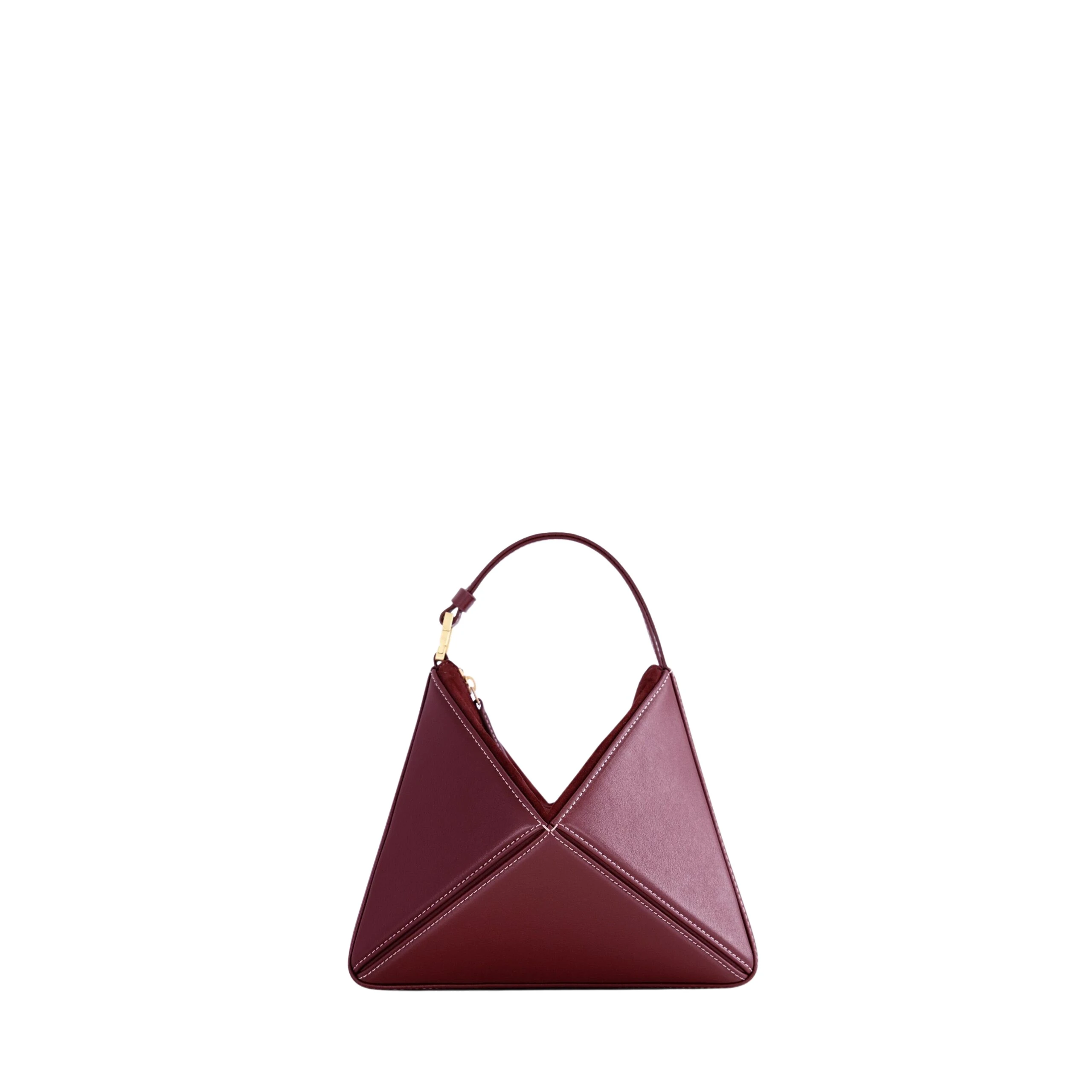 mlouye-Mini-Flex-Bag-Bordeaux-Bags-scaled21608_nobg Mlouye Mini Flex Bag - Bordeaux Bag a Architectural Leather Handbag in Red at Luxury Handbags Luxury