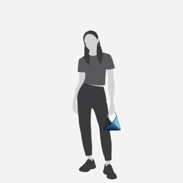 Mlouye Mini Flex Bag - Ocean Bag a Architectural Leather Handbag in Blue at  Luxury Handbags Luxury