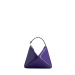 Mlouye Mini Flex Bag - Patent Purple Bag a Architectural Leather Handbag in Purple at  Luxury Handbags Luxury