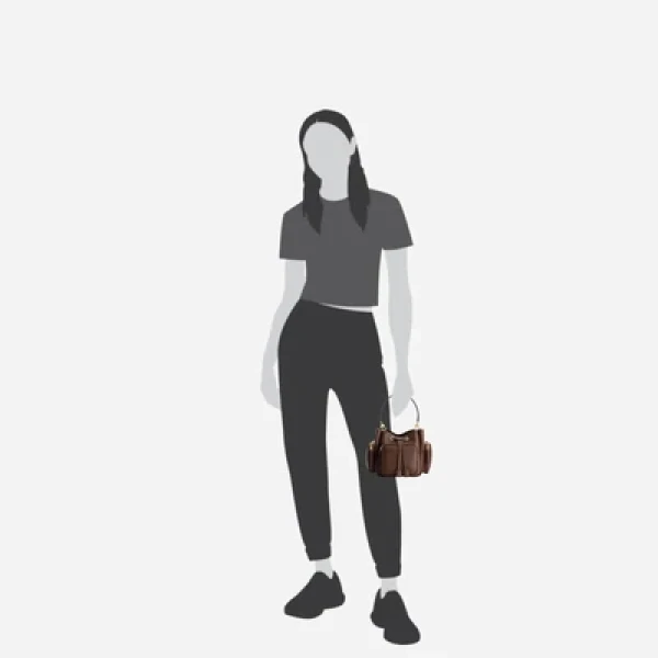 Mlouye Quad - Espresso Bag a Architectural Leather Handbag in Brown at  Luxury Handbags Luxury