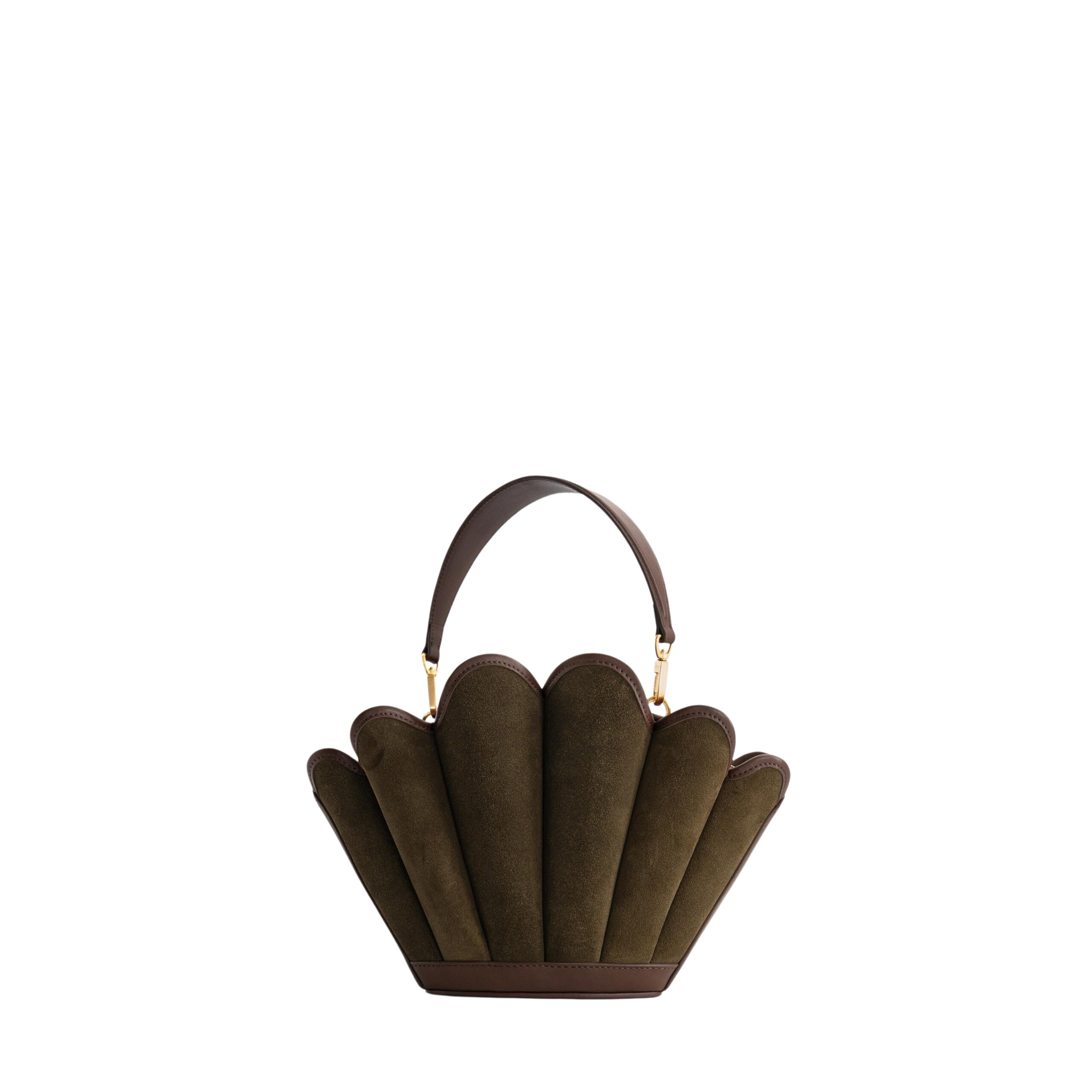 mlouye-Seashell-Crossbody-Suede-Moss-Bags-scaled52938_nobg Mlouye Seashell Crossbody - Suede Moss Bag a Architectural Leather Handbag in Brown at Luxury Handbags Luxury