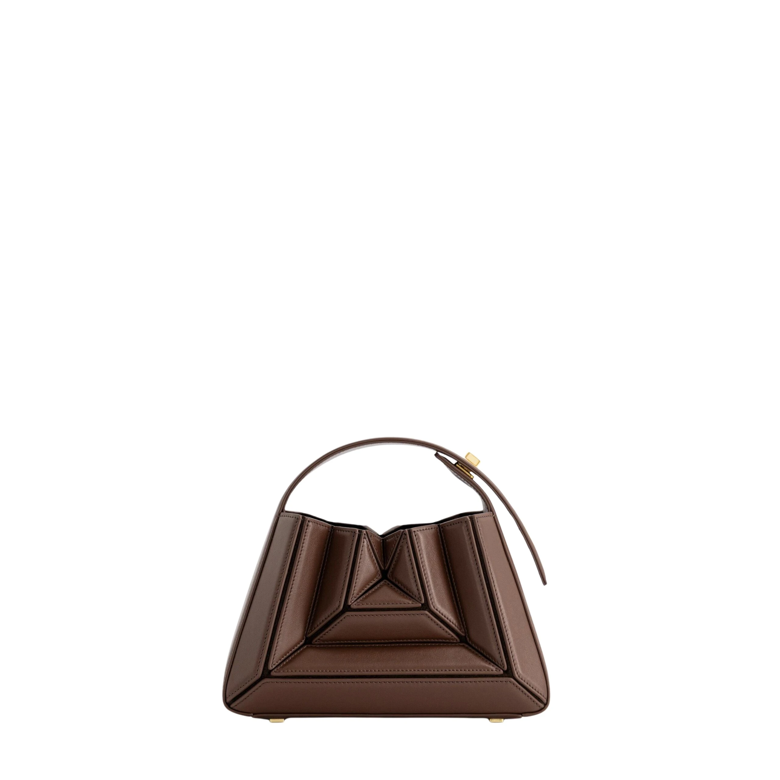 mlouye-Sera-Mia-Espresso-Bags-scaled51558_nobg Mlouye Sera Mia - Espresso Bag a Architectural Leather Handbag in Brown at Luxury Handbags Luxury
