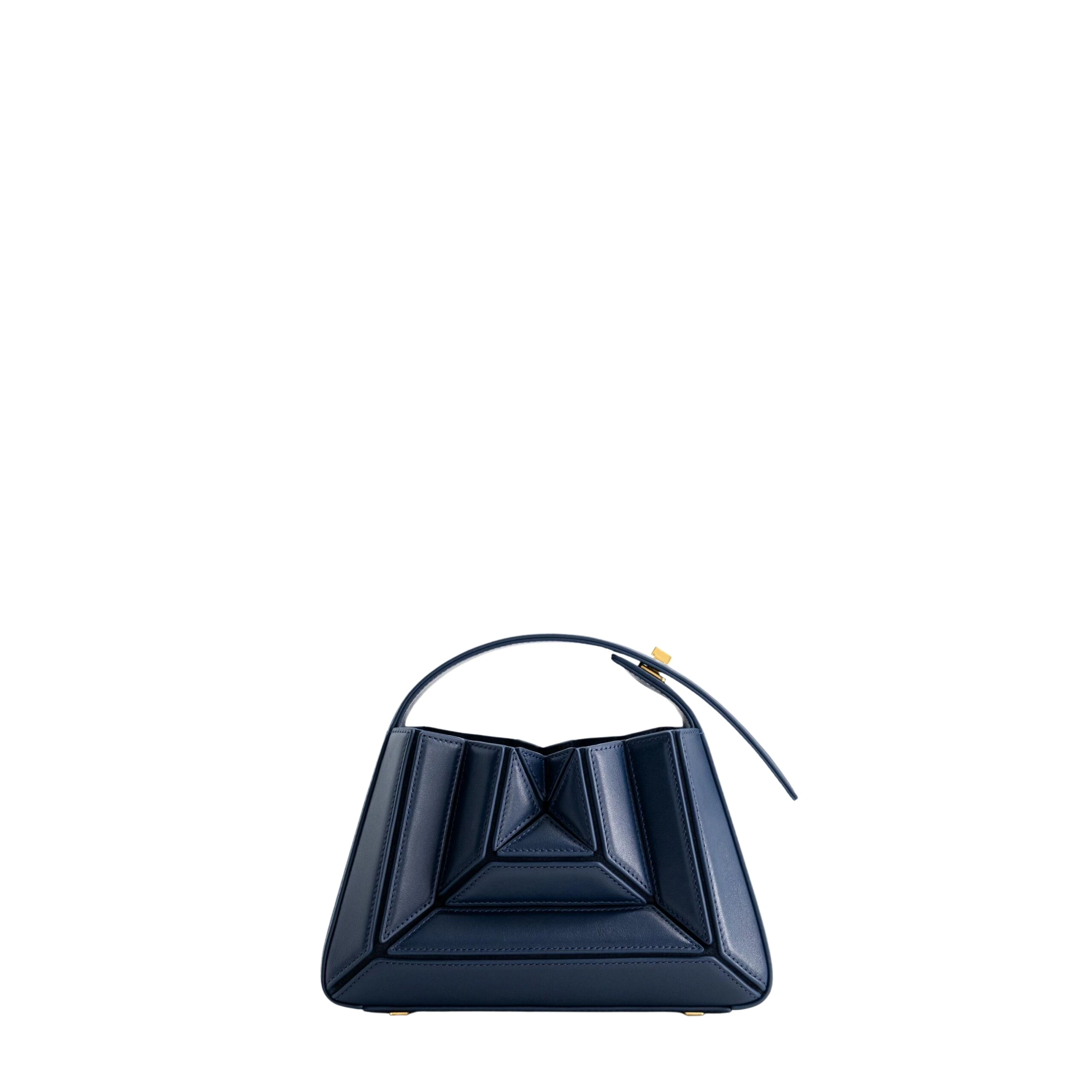 mlouye-Sera-Mia-Navy-Bags-scaled16582_nobg Mlouye Sera Mia - Navy Bag a Architectural Leather Handbag in Blue at Luxury Handbags Luxury