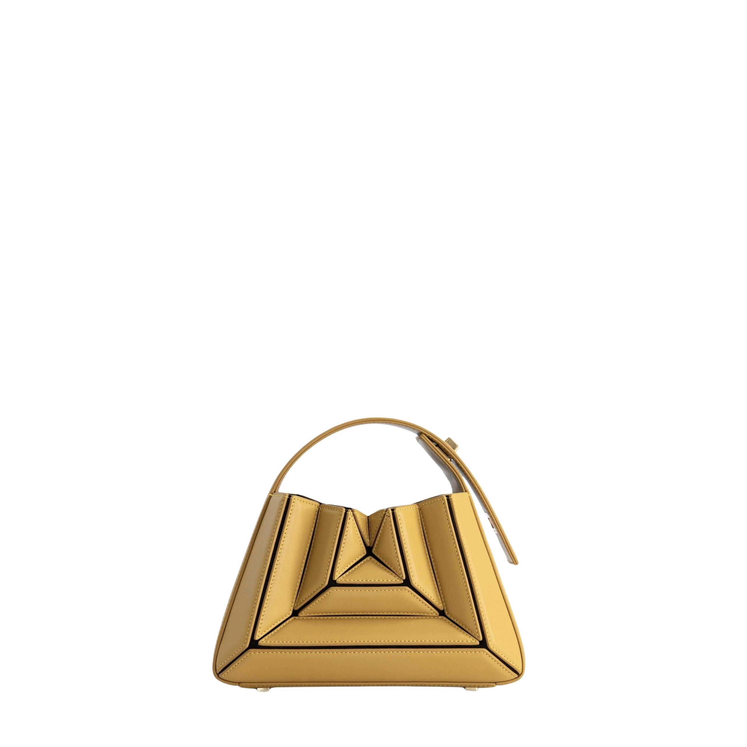 mlouye-Sera-Mia-Vintage-Yellow-Bags-scaled99949_nobg Mlouye Sera Mia - Vintage Yellow Bag a Architectural Leather Handbag in Yellow at Luxury Handbags Luxury