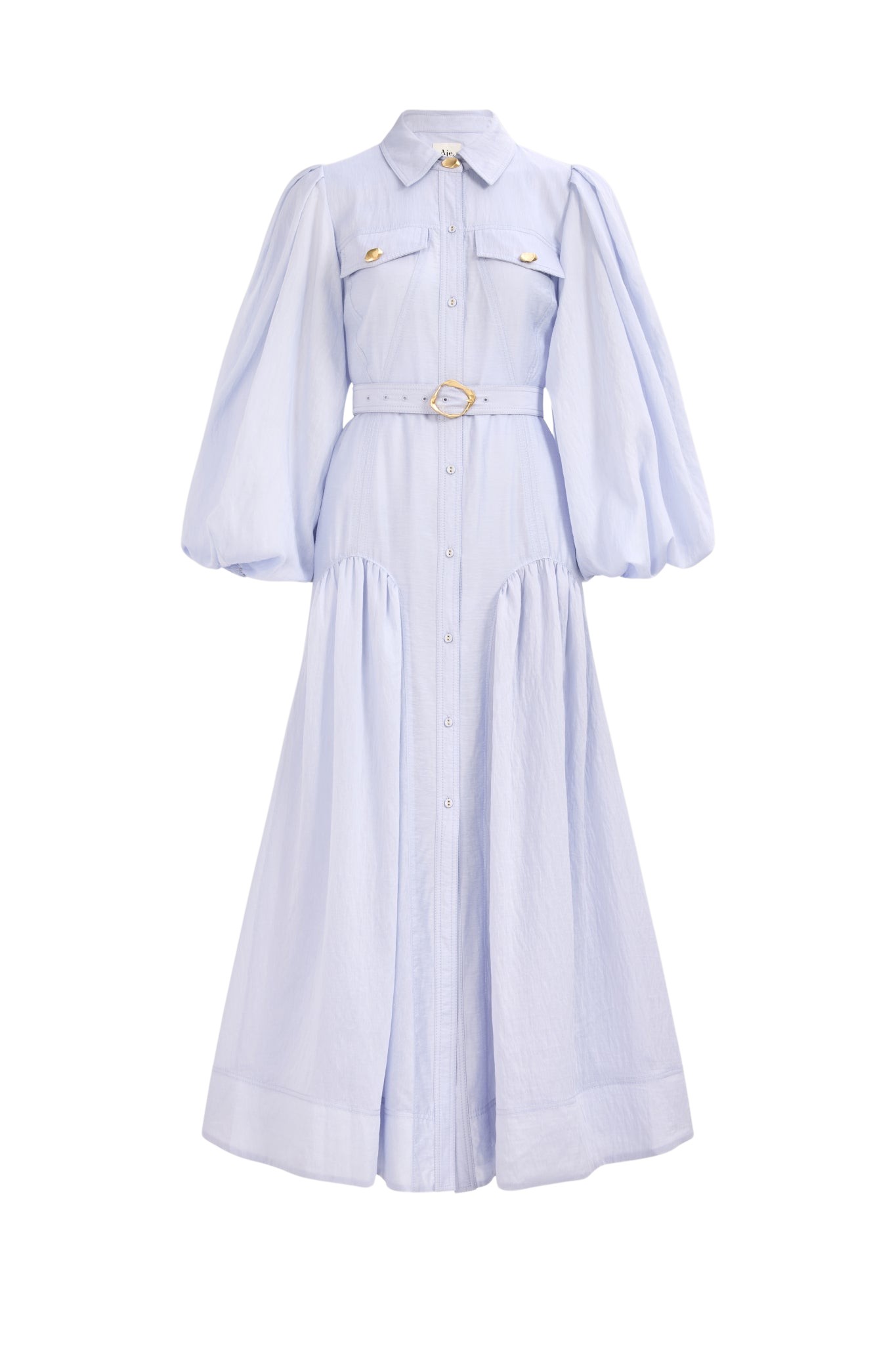 Aje-aus-Dresses-Colide-Shirt-Dress11758_nobg Aje Blue Dresses