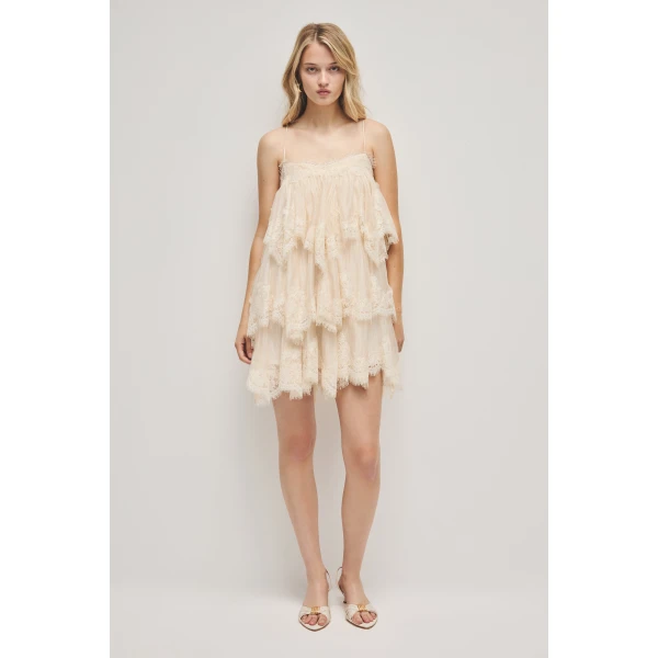 Ophelia Lace Mini Dress