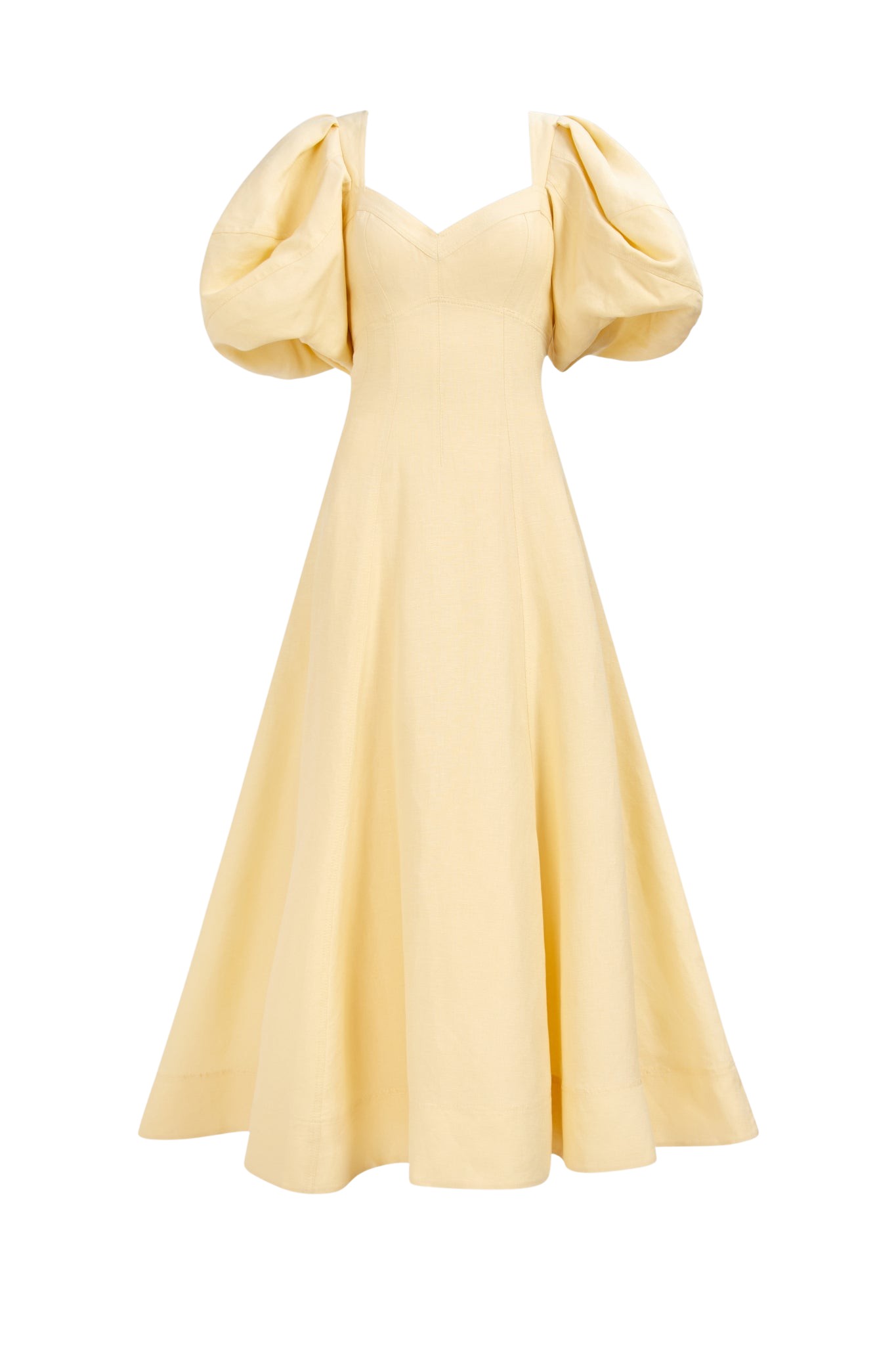 Aje-aus-Dresses-Sunlee-Midi-Dress57166_nobg Aje Yellow Dresses