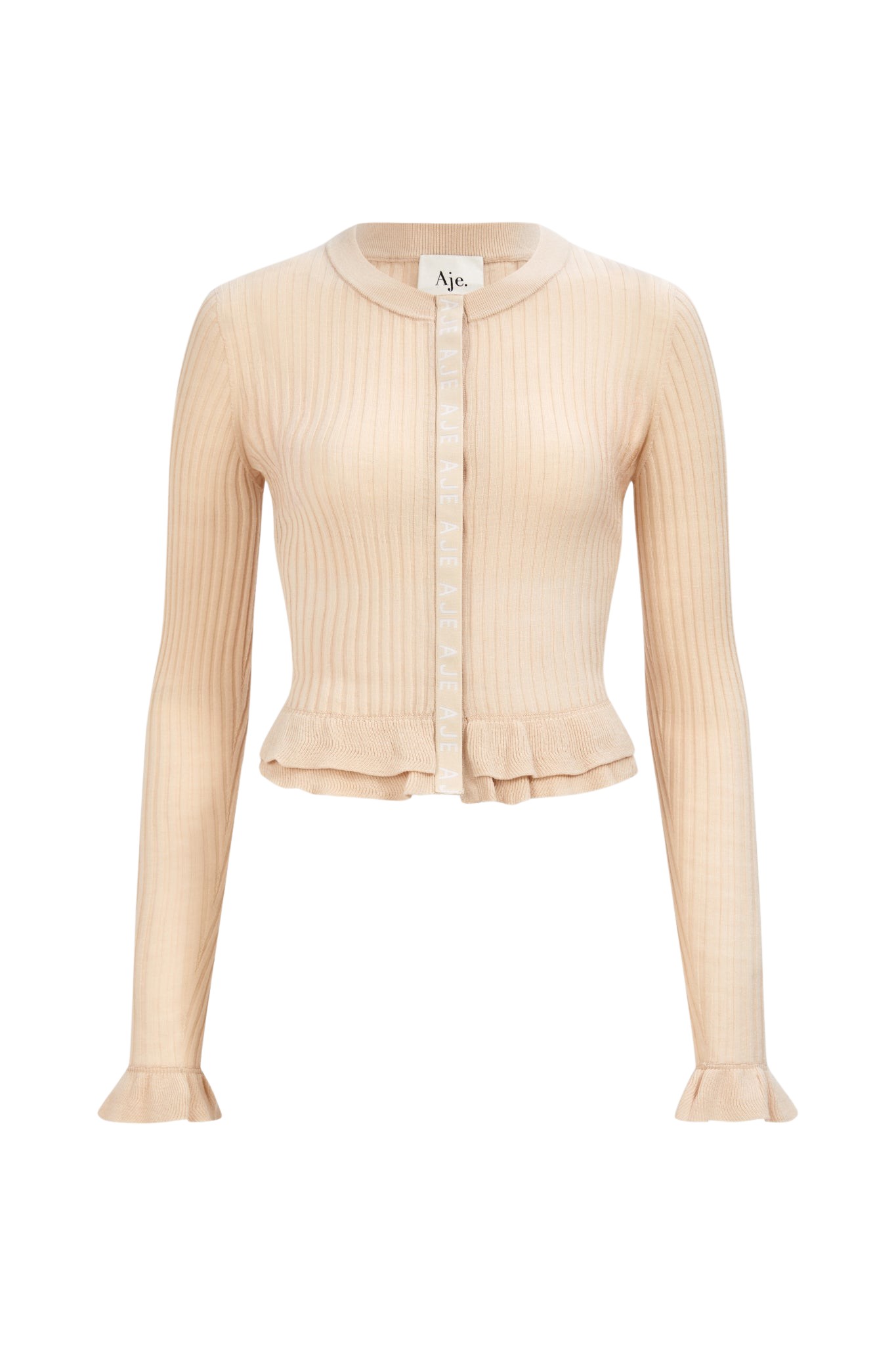 Aje-aus-Knitwear-Classica-Cardigan32929_nobg Aje Black Knitwear