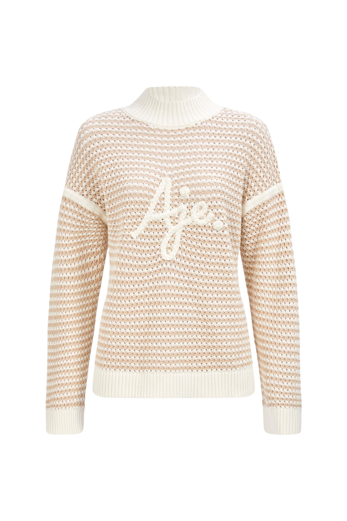 Aje-aus-Knitwear-Luciana-Logo-Knit-Jumper20157_nobg Aje Brown Knitwear