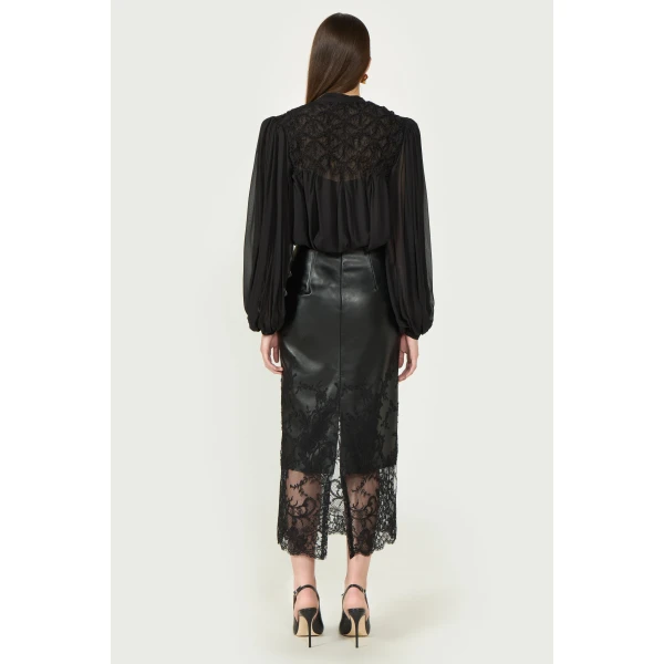 Costarellos Skirts - Romantic Greek Lace - Shop at Luxury Shoes 