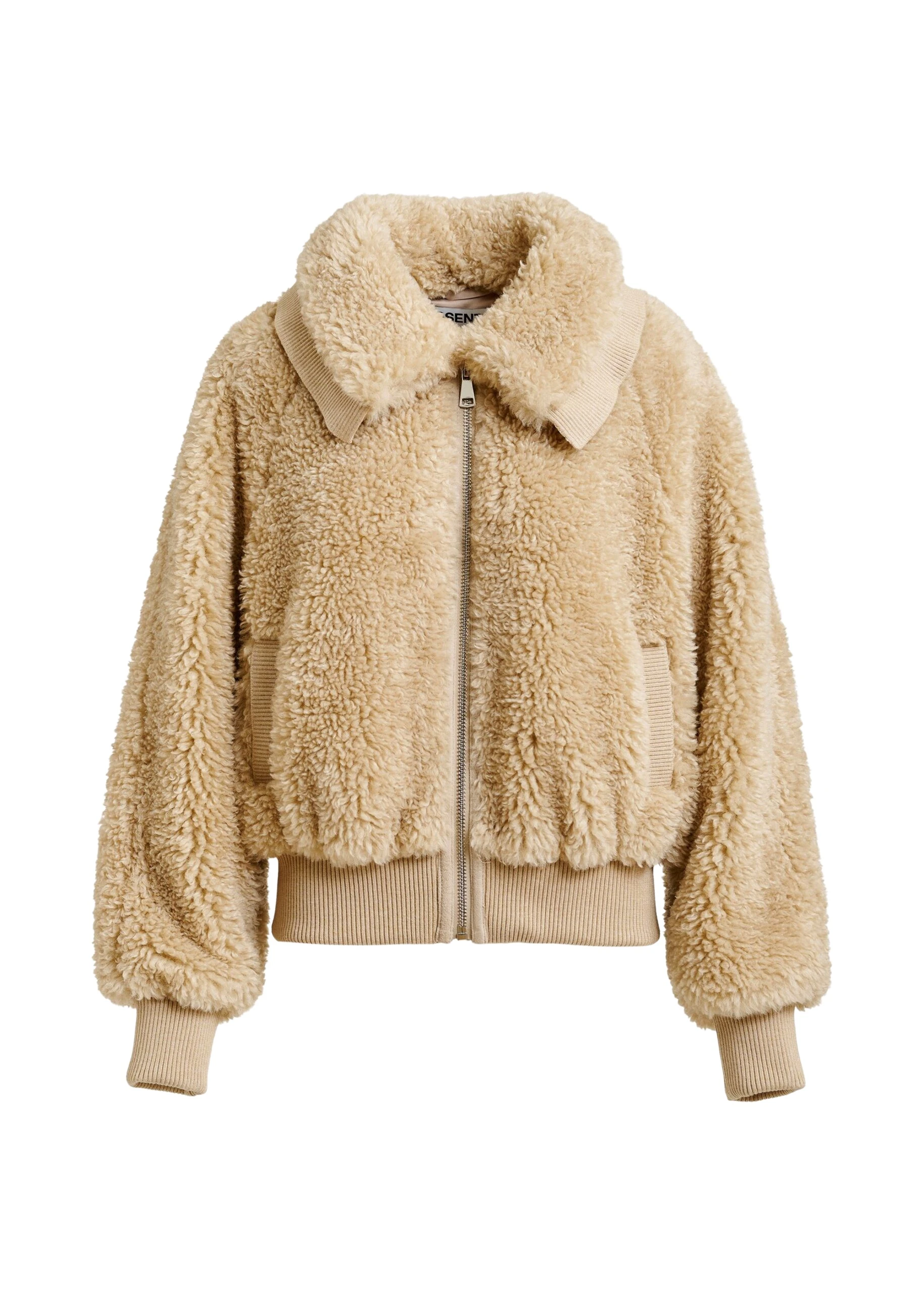 Beige-oversized-faux-shearling-bomber-jacket-Essentiel-Antwerp-Jackets-scaled74363_nobg Essentiel Antwerp Beige oversized faux shearling bomber jacket - Essentiel Antwerp Jackets - Colorful Belgian Design - Shop at Luxury Shoes