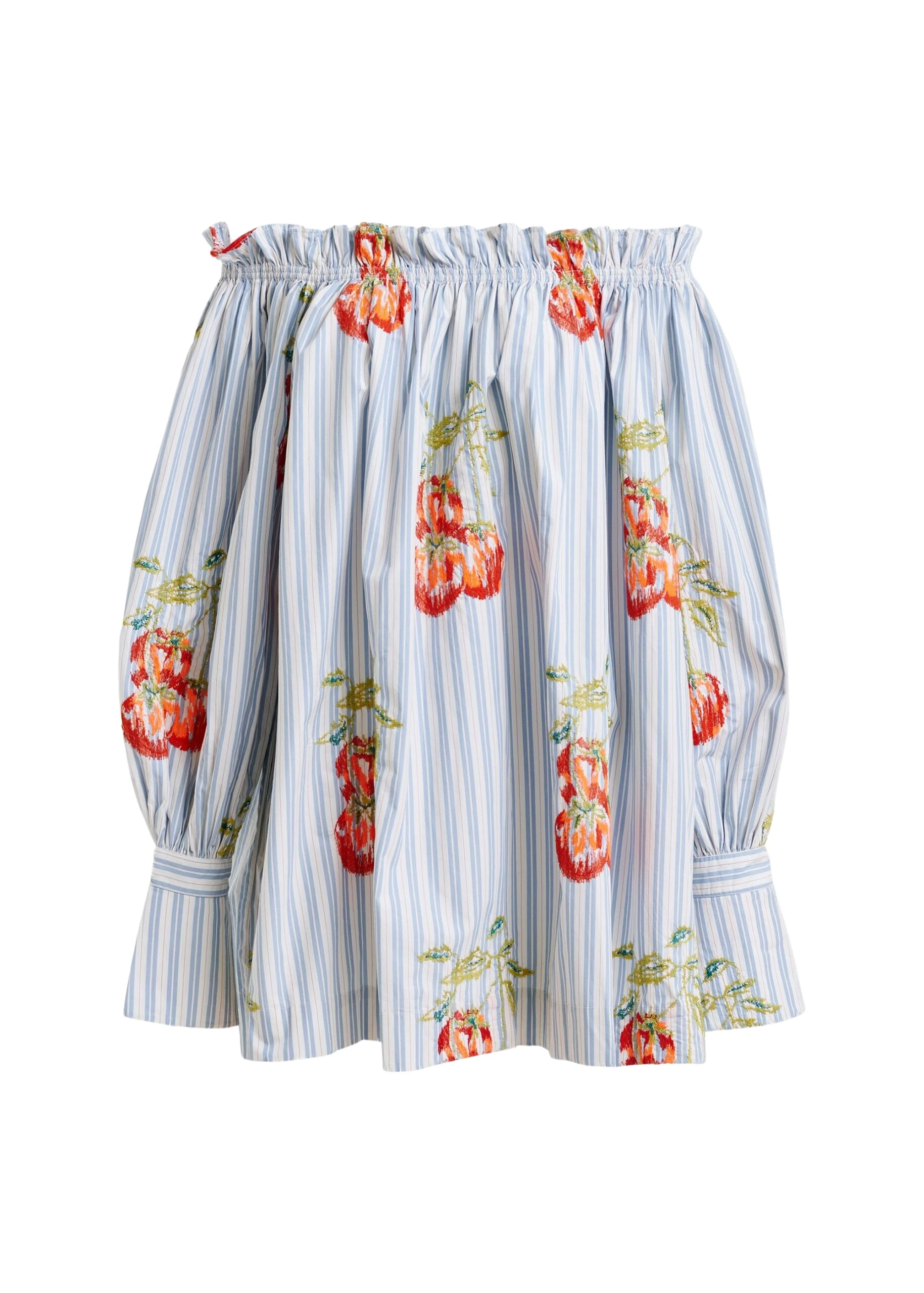 Blue-white-and-burned-orange-striped-off-the-shoulder-mini-dress-with-embroidery-Essentiel-Antwerp-Dresses-scaled47459_nobg Essentiel Antwerp Blue