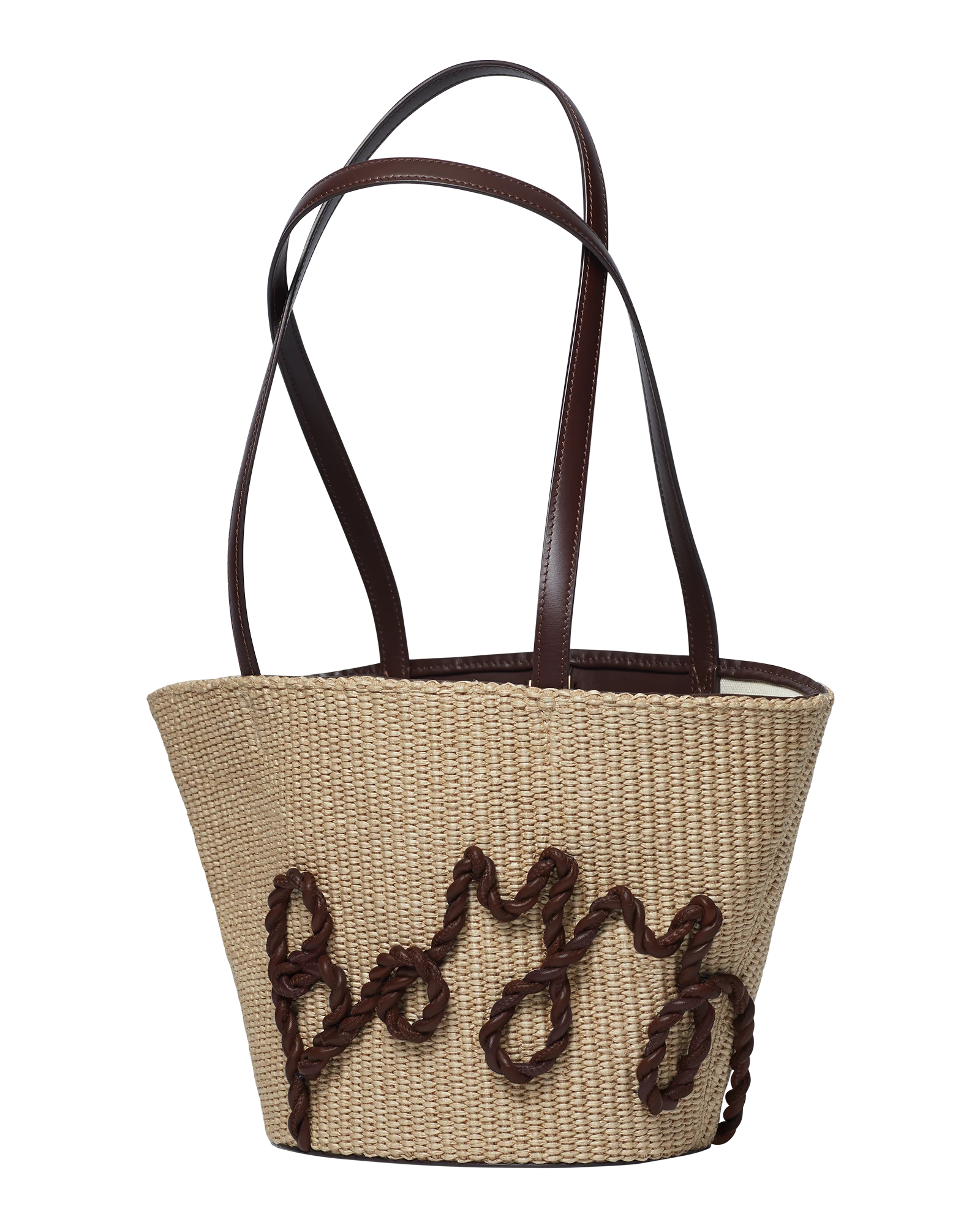 Boyy-Raffia-Tote-19-Oxblood-Coveti BOYY Raffia Tote 19
