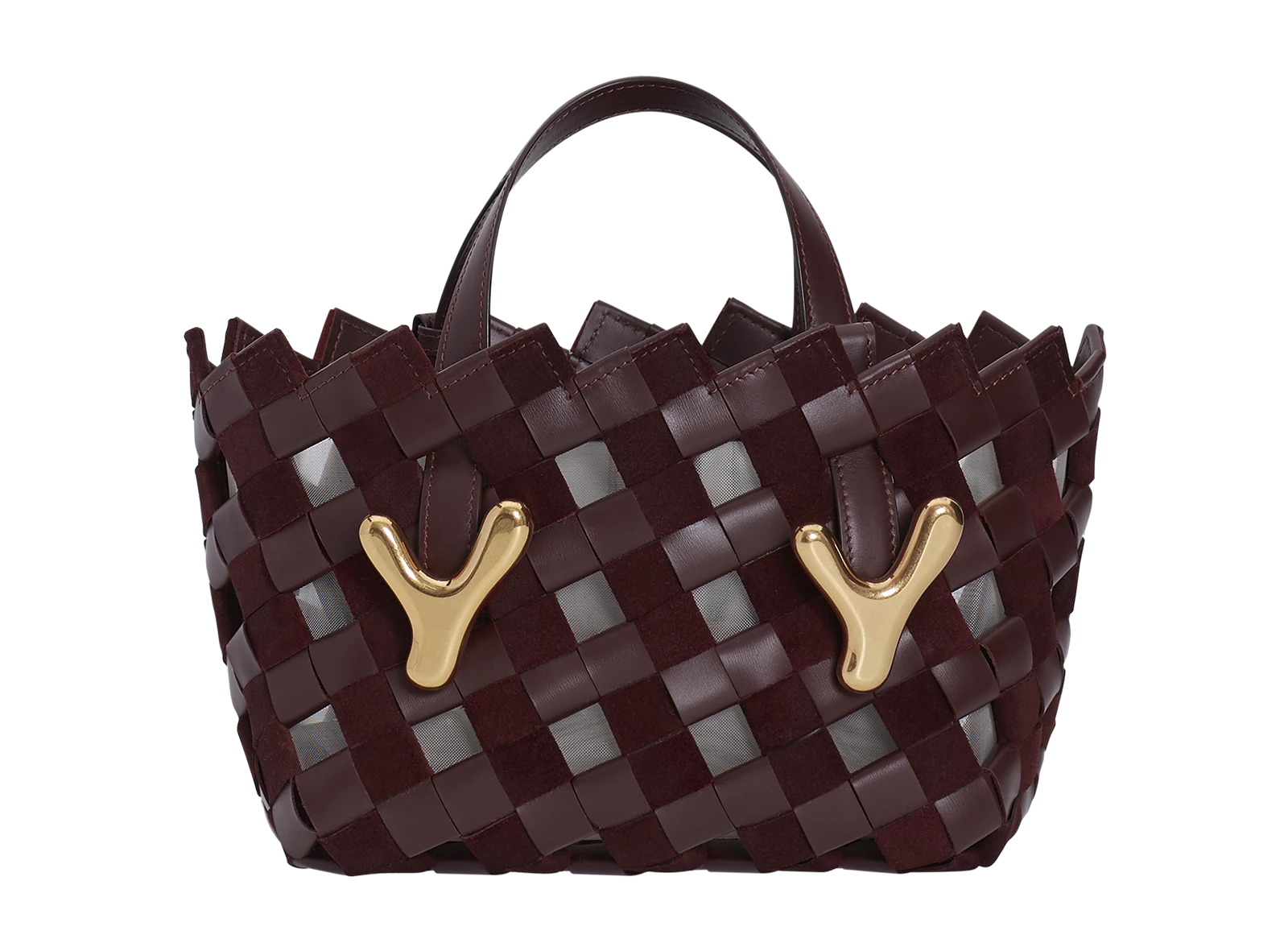 Boyy-YY-West-23-Woven-Tote-Bordeaux-Gaucho-Coveti BOYY YY West 23 Woven Tote