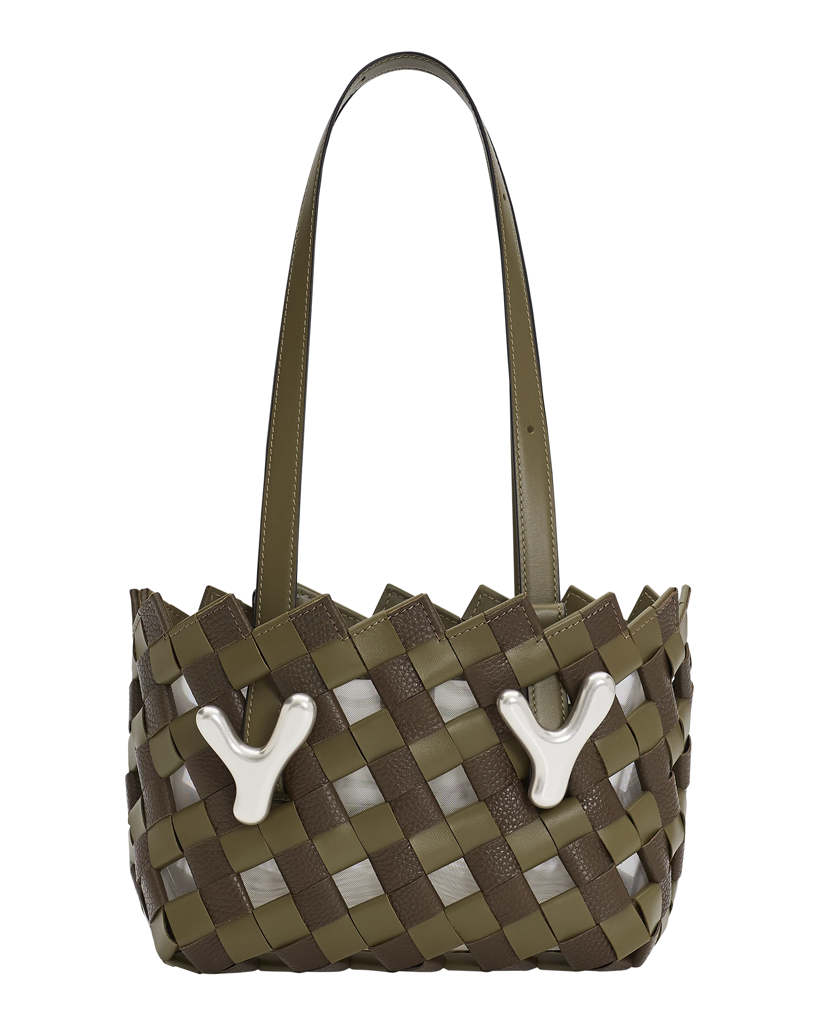 Boyy-YY-West-23-Woven-Tote-Caperi-Khaki-Brown-Coveti BOYY YY West 23 Woven Tote