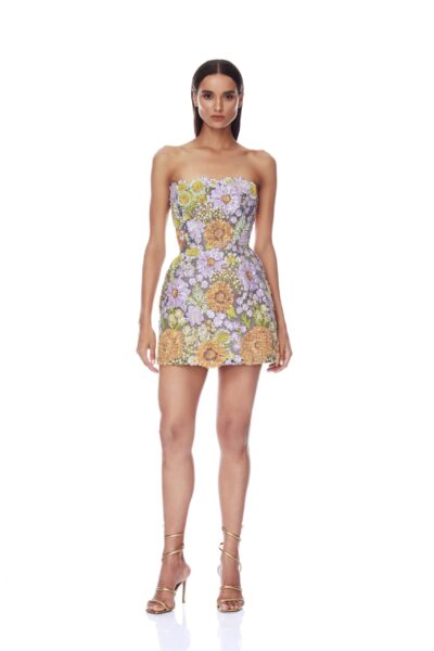 Bronx and Banco Dresses - Bronx and Banco Sequin Evening Dress - Natalie De'Banco Design - Shop at Luxury Shoes 