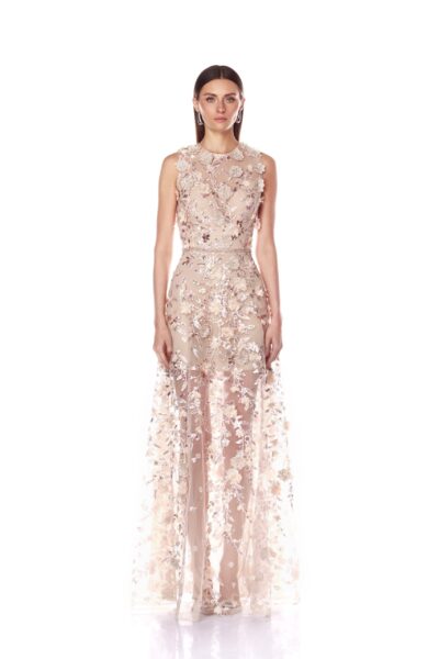 Bronx and Banco Dresses - Bronx and Banco Sequin Evening Dress - Natalie De'Banco Design - Shop at Luxury Shoes 