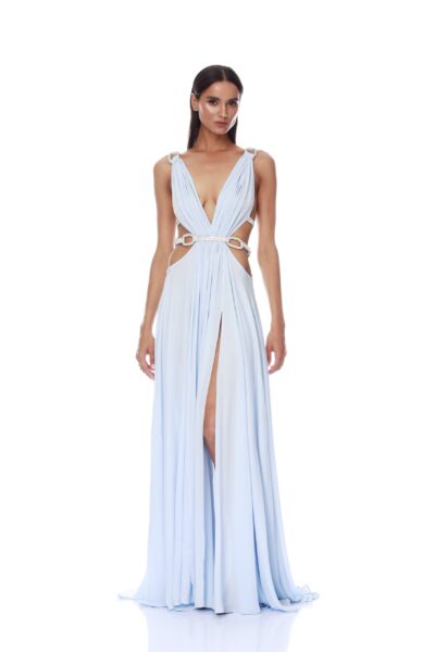Bronx and Banco Dresses - Bronx and Banco Sequin Evening Dress - Natalie De'Banco Design - Shop at Luxury Shoes 