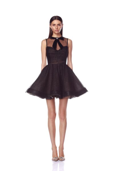 Bronx and Banco Dresses - Bronx and Banco Sequin Evening Dress - Natalie De'Banco Design - Shop at Luxury Shoes 