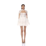 Bronx and Banco Dresses - Bronx and Banco Sequin Evening Dress - Natalie De'Banco Design - Shop at Luxury Shoes 