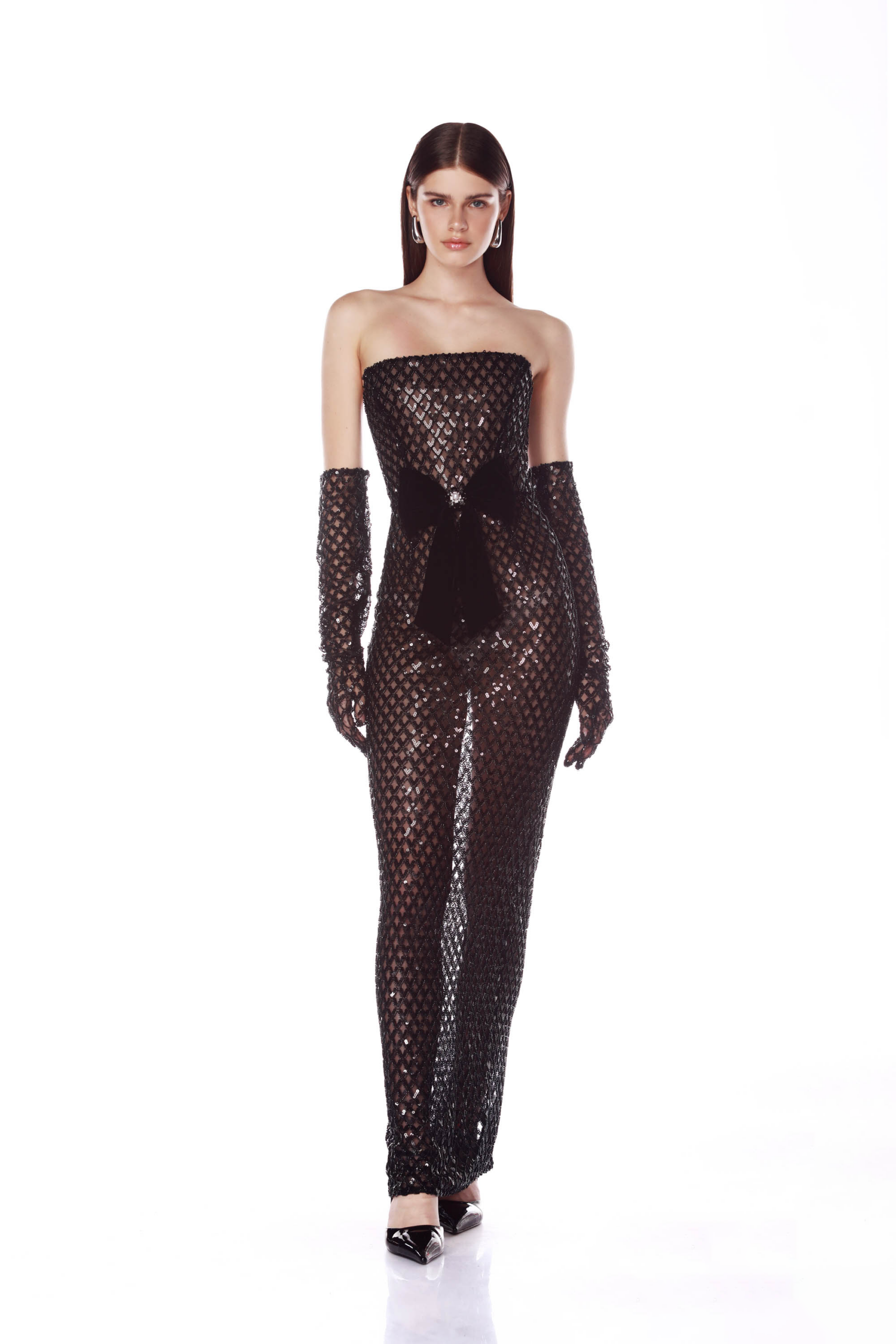 Bronx and Banco Dresses - Bronx and Banco Sequin Evening Dress - Natalie De'Banco Design - Shop at Luxury Shoes Bronx and Banco Dresses - Bronx and Banco Sequin Evening Dress - Natalie De'Banco Design - Shop at Luxury Shoes