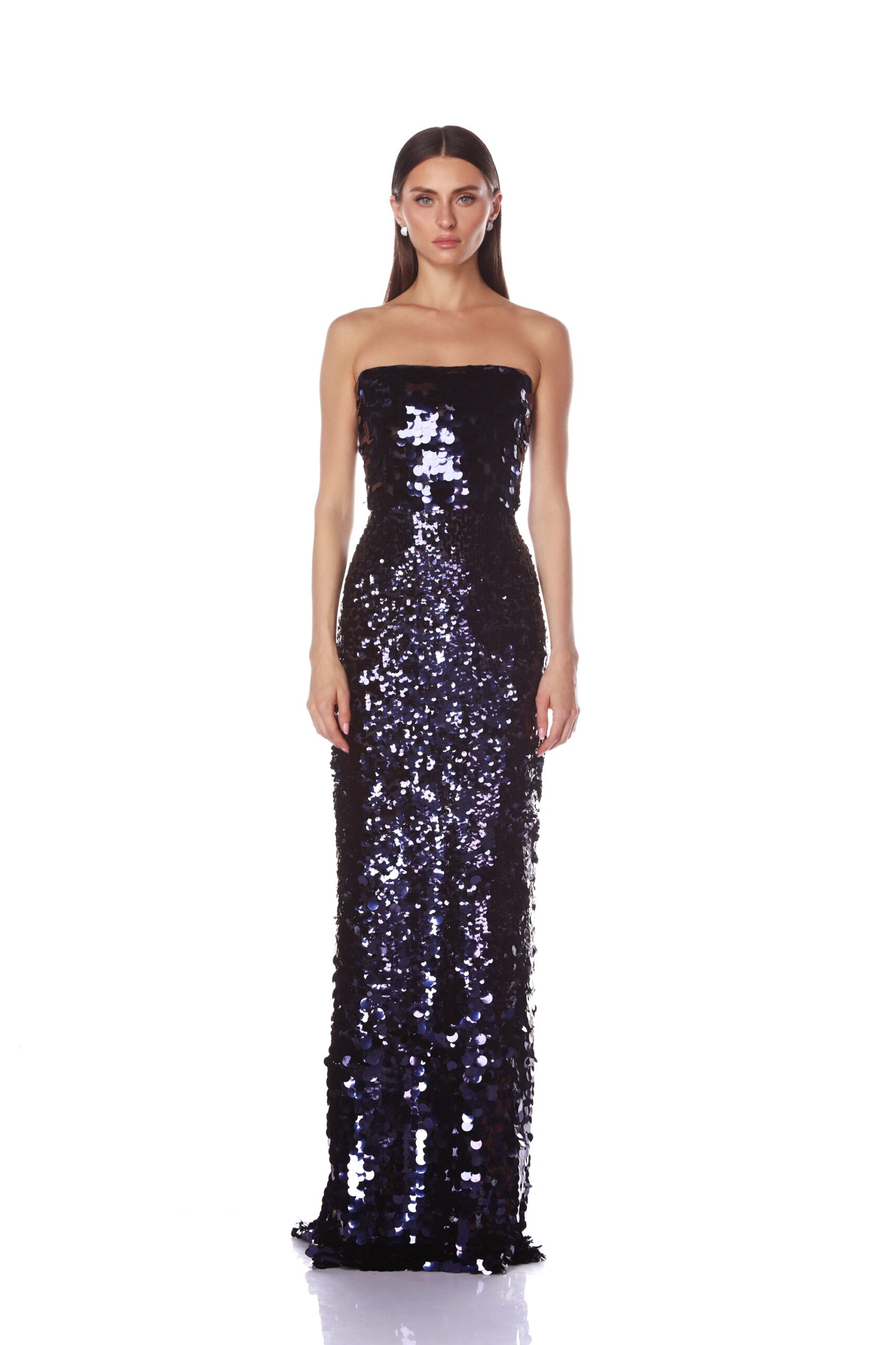Bronx and Banco Dresses - Bronx and Banco Sequin Evening Dress - Natalie De'Banco Design - Shop at Luxury Shoes Bronx and Banco Dresses - Bronx and Banco Sequin Evening Dress - Natalie De'Banco Design - Shop at Luxury Shoes