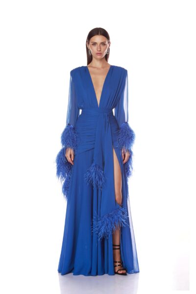 Bronx and Banco Dresses - Bronx and Banco Sequin Evening Dress - Natalie De'Banco Design - Shop at Luxury Shoes 