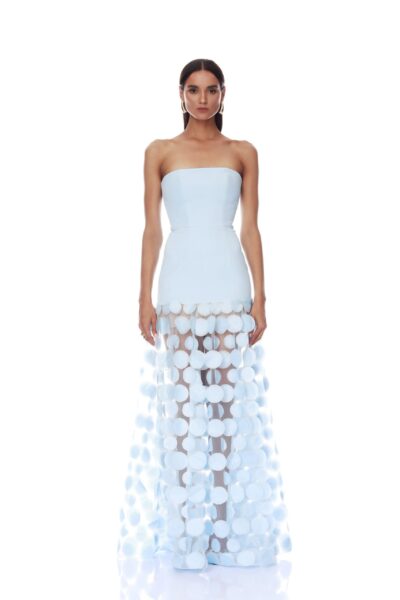 Bronx and Banco Dresses - Bronx and Banco Sequin Evening Dress - Natalie De'Banco Design - Shop at Luxury Shoes 