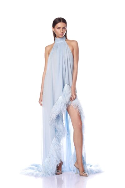 Bronx and Banco Dresses - Bronx and Banco Sequin Evening Dress - Natalie De'Banco Design - Shop at Luxury Shoes 