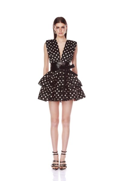 Bronx and Banco Dresses - Bronx and Banco Sequin Evening Dress - Natalie De'Banco Design - Shop at Luxury Shoes 