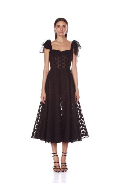 Bronx and Banco Dresses - Bronx and Banco Sequin Evening Dress - Natalie De'Banco Design - Shop at Luxury Shoes 