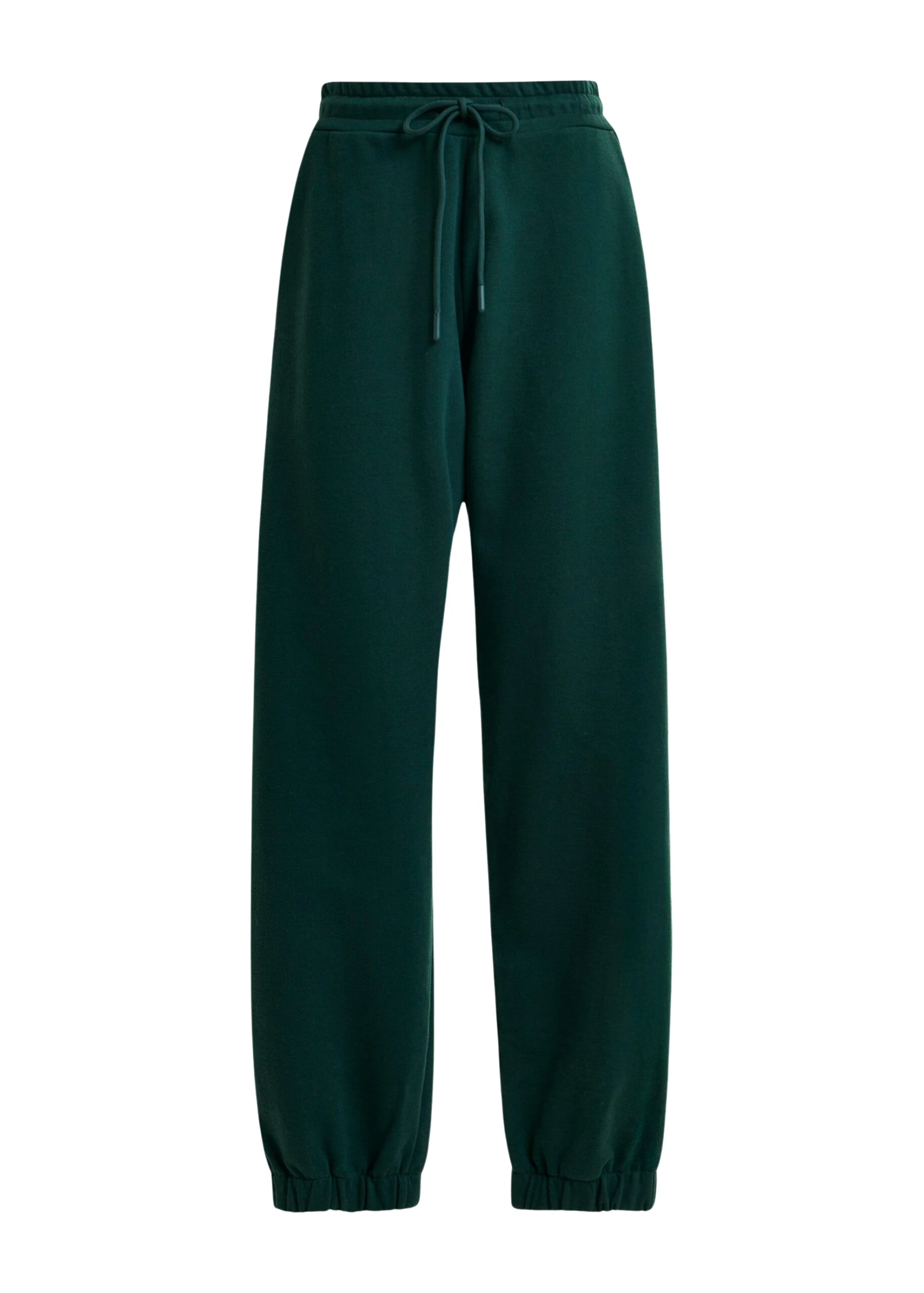 Dark-green-cotton-sweatpants-with-E-shaped-embroidery-Essentiel-Antwerp-Pants-scaled94515_nobg Essentiel Antwerp Dark green cotton sweatpants with E-shaped embroidery - Essentiel Antwerp Pants - Colorful Belgian Design - Shop at Luxury Shoes