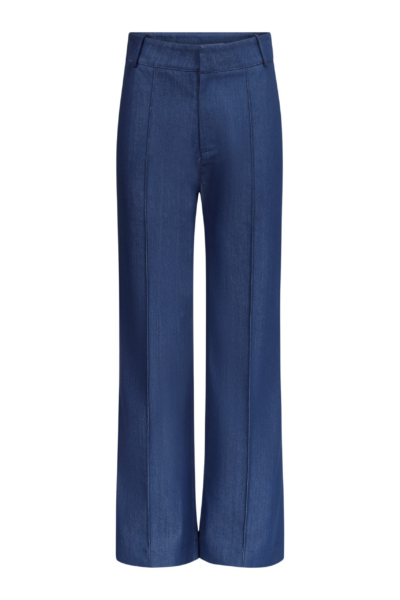 Destree Denim blue straight pants - Destree - Graphic Parisian Fashion - Shop at Luxury Shoes 