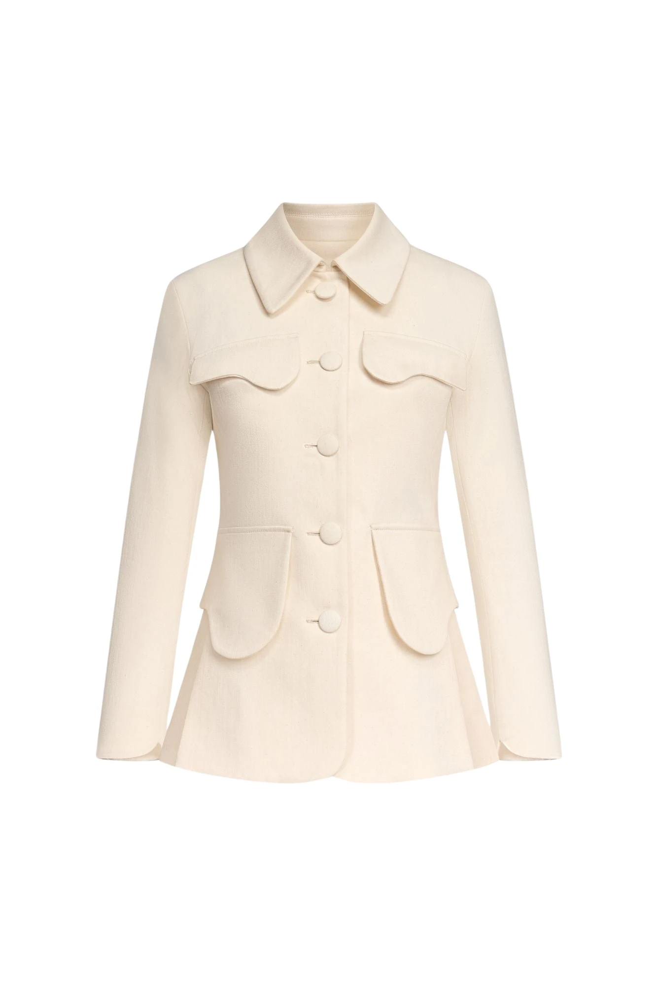 Destree-Denim-ecru-utility-button-front-jacket22831_nobg Destree Denim ecru utility button-front jacket - Destree - Graphic Parisian Fashion - Shop at Luxury Shoes