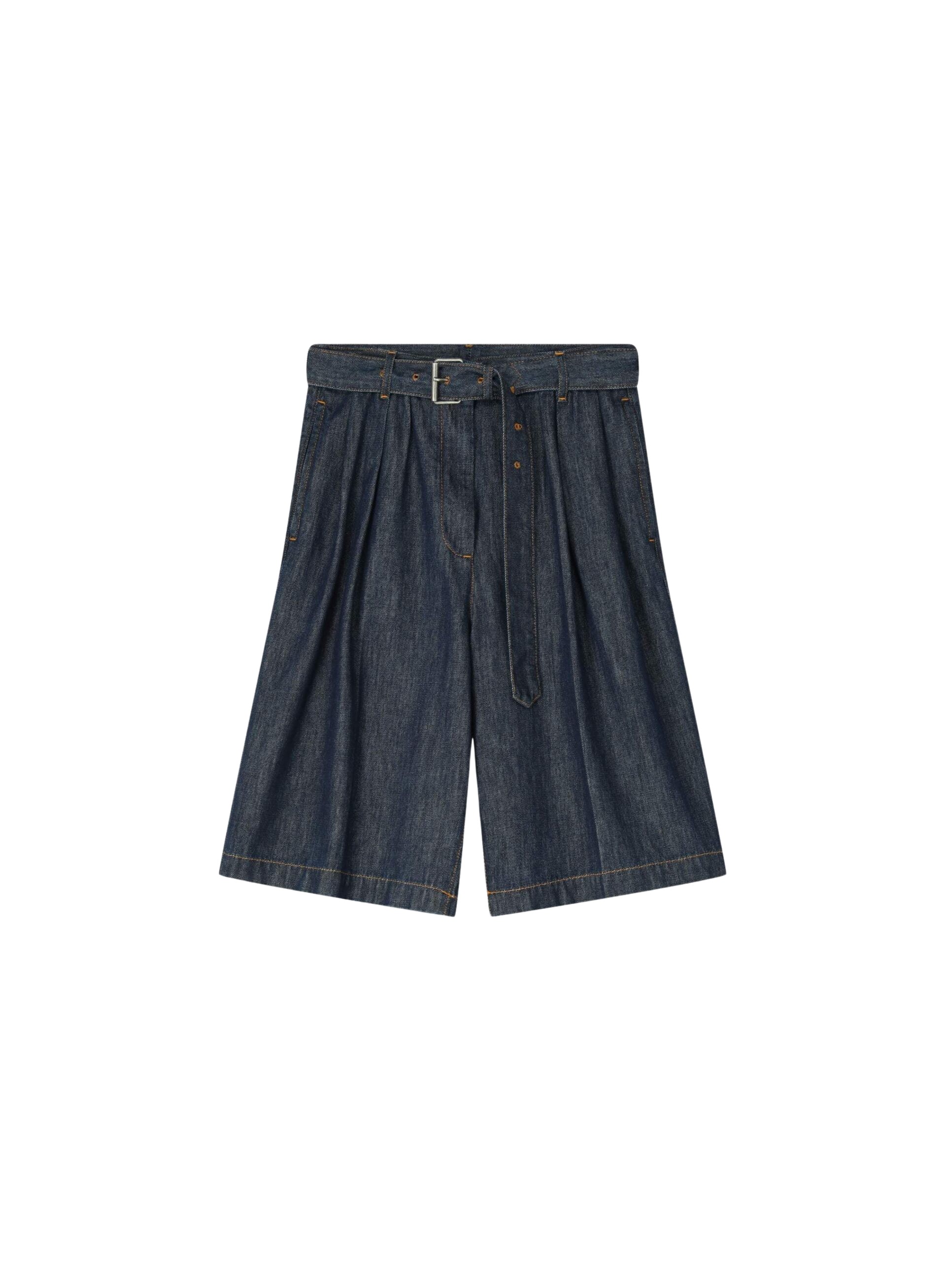 Dries-Van-Noten-Belted-Denim-Shorts-scaled74194_nobg Dries Van Noten Belted Denim Shorts - Dries Van Noten Shorts - Belgian Fashion Design - Shop at Luxury Shoes