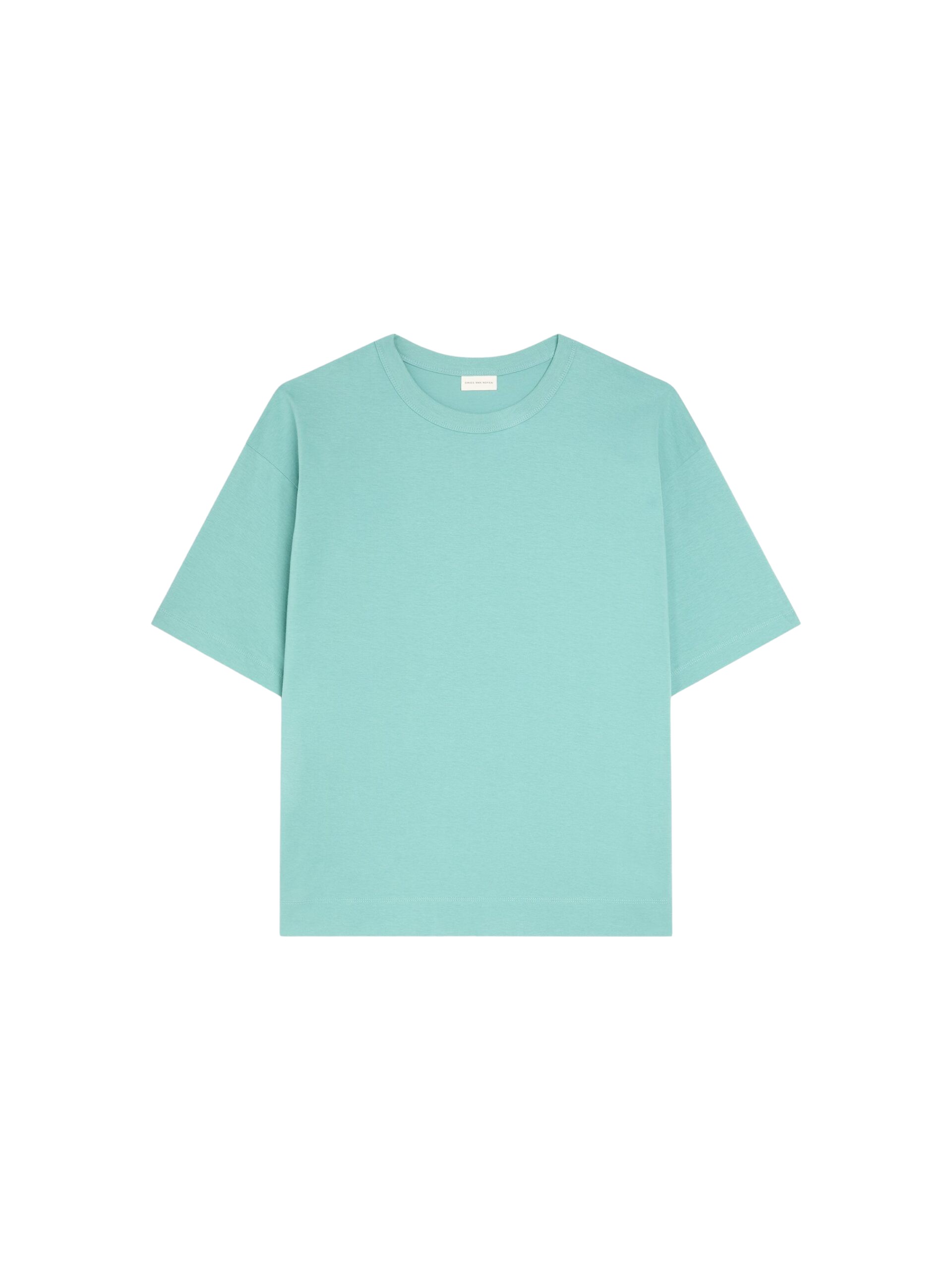Dries-Van-Noten-Loose-Cotton-Tee-scaled97260_nobg Dries Van Noten Loose Cotton Tee - Dries Van Noten Tops - Belgian Fashion Design - Shop at Luxury Shoes