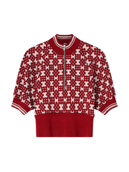 Dries Van Noten Ribbed Jacquard Sweater - Dries Van Noten Knitwear - Belgian Fashion Design - Shop at Luxury Shoes 