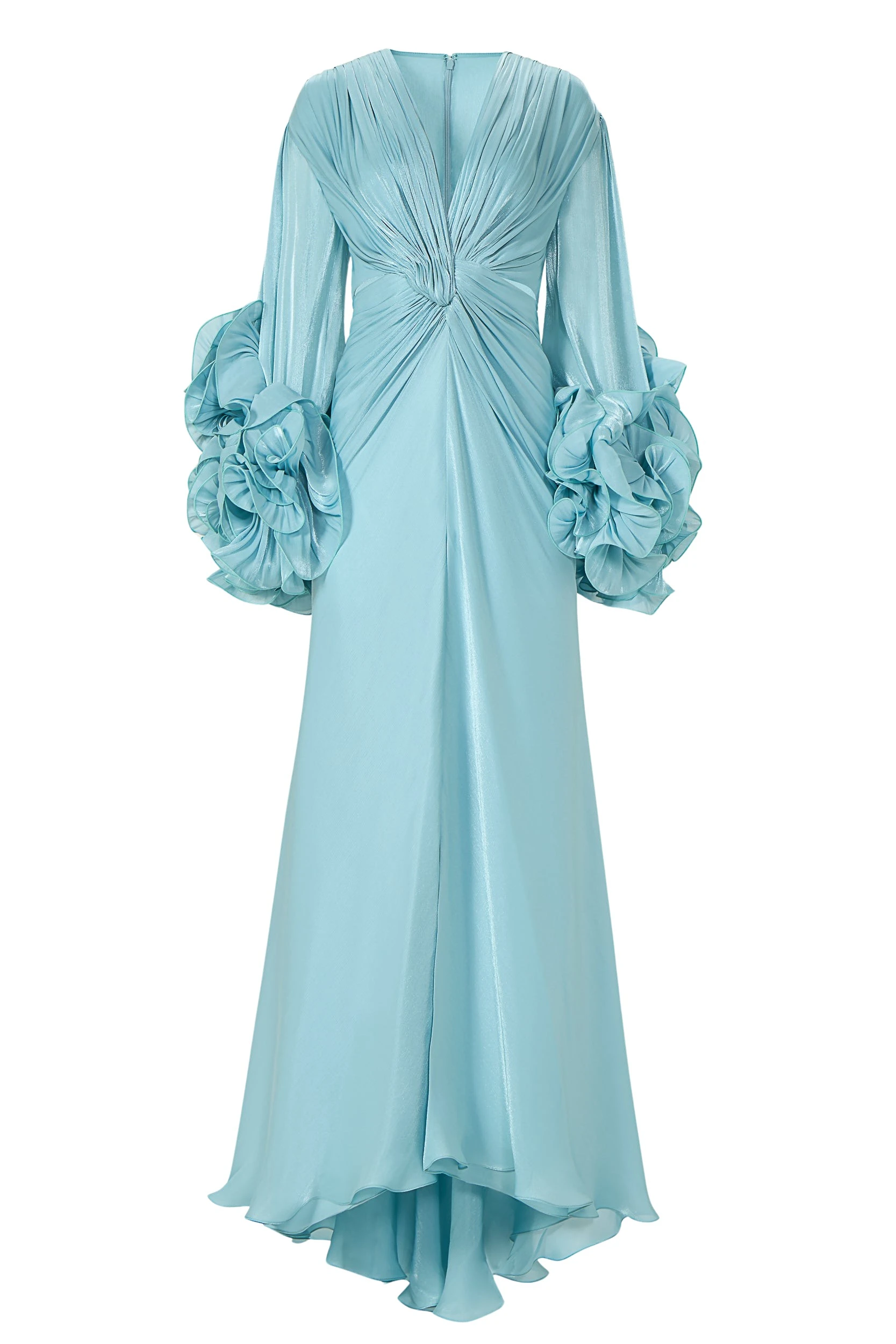 Dulcie-Lurex-Georgette-Gown-Costarellos-Dresses44508_nobg Costarellos Dresses - Romantic Greek Lace - Shop at Luxury Shoes