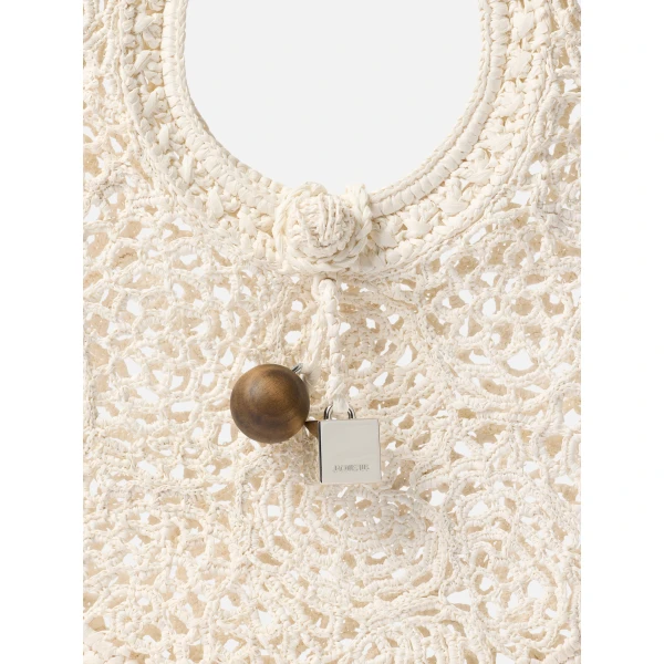 Jacquemus The Spiaggia Small Round Bag - Jacquemus Mini Bags - Le Chiquito Style - Shop at Luxury Shoes 