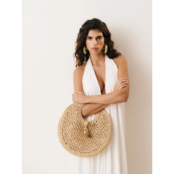 Jacquemus The Spiaggia small round bag - Jacquemus Mini Bags - Le Chiquito Style - Shop at Luxury Shoes 