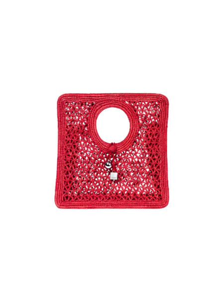 Jacquemus The Spiaggia small square bag - Jacquemus Mini Bags - Le Chiquito Style - Shop at Luxury Shoes 