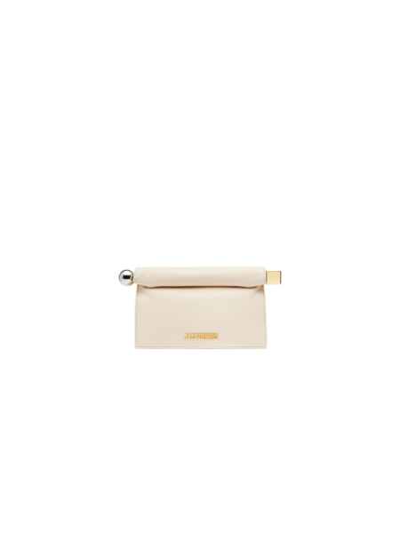 Jacquemus The small Rond Carré clutch - Jacquemus Clutch Bags - Le Chiquito Style - Shop at Luxury Shoes 