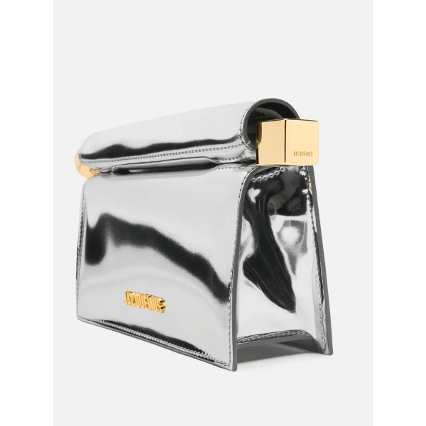 Jacquemus The small Rond Carré clutch - Jacquemus Clutch Bags - Le Chiquito Style - Shop at Luxury Shoes 