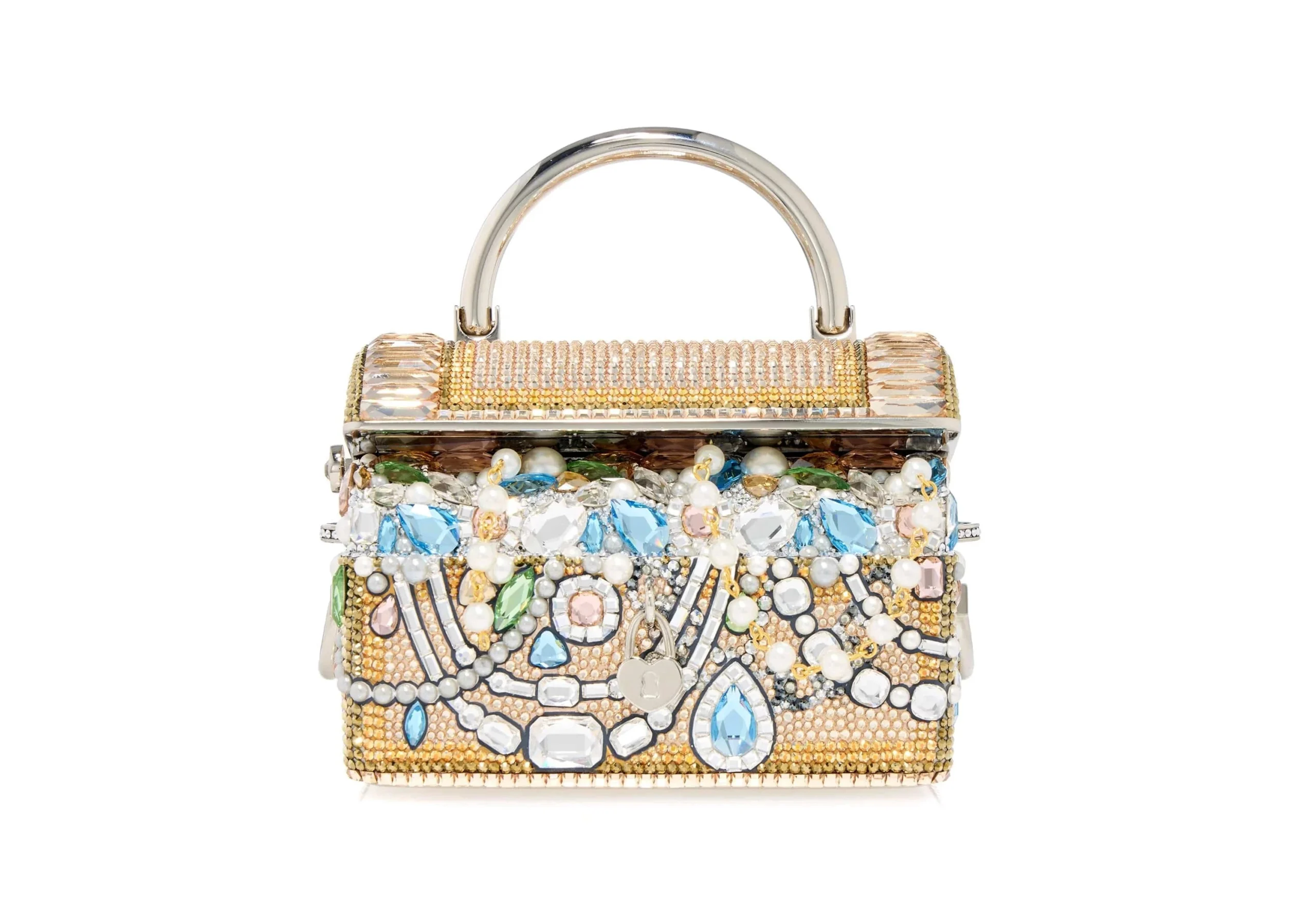 Judith Leiber Abundance Treasure Chest - Judith Leiber Crystal Clutch - Luxury Evening Bag - Shop at Luxury Shoes Judith Leiber Abundance Treasure Chest - Judith Leiber Crystal Clutch - Luxury Evening Bag - Shop at Luxury Shoes