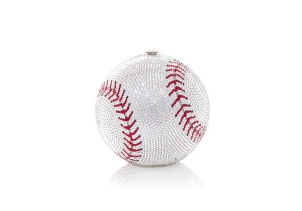 Judith Leiber Baseball Clutch - Judith Leiber Crystal Clutch - Luxury Evening Bag - Shop at Luxury Shoes 