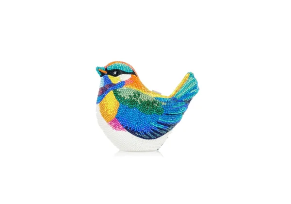 Judith Leiber Bird Chickadee - Judith Leiber Crystal Clutch - Luxury Evening Bag - Shop at Luxury Shoes 